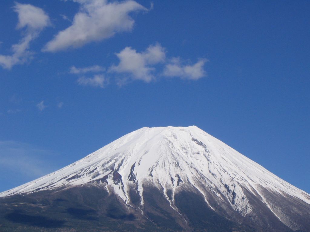 富士山の壁紙 ４月